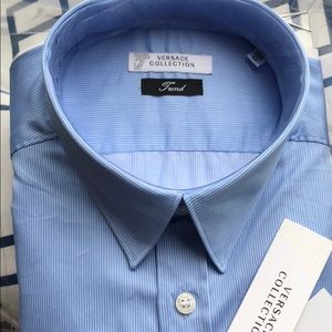 Versace collection men’s button down shirt